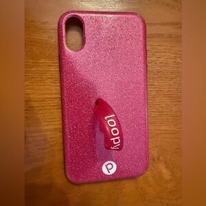 Loopy Case Pink Sparkle iPhone Case